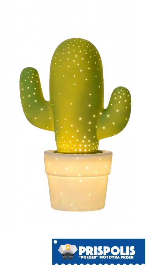 Cactus bordlampa (Grön)