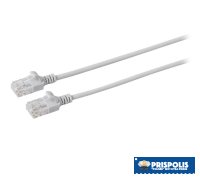 MicroConnect - Nätverkskabel - RJ-45 (hane) till RJ-45 (hane) - 10 m - 3.6 mm - UTP - CAT 6a - halogenfri, hakfri, tvinnad - grå